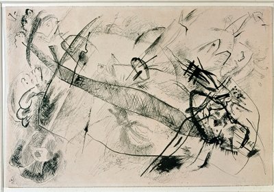 Zonder titel, 1915 door Wassily Kandinsky